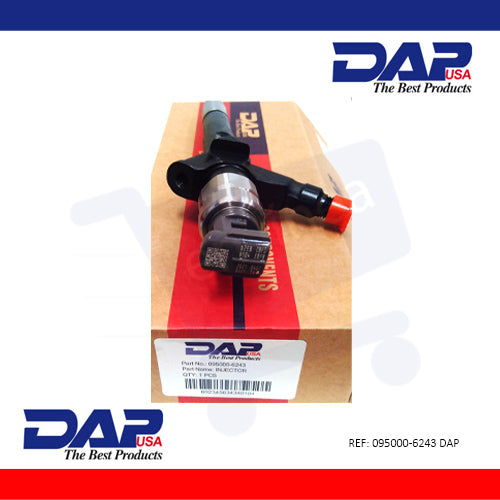 Inyector DAP Common Rail para Nissan Cabstar-Navara 095000-6243 16000MB40A 16600VM00A # D2
