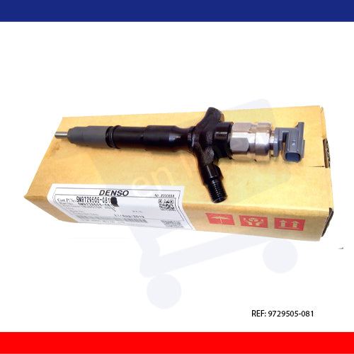 Inyectores Denso Common Rail para Toyota IMV 2KD 2,5 Lts VTN 2010  9729505-081   295050-0810  23670-0L110   23670-30420  23670-09380